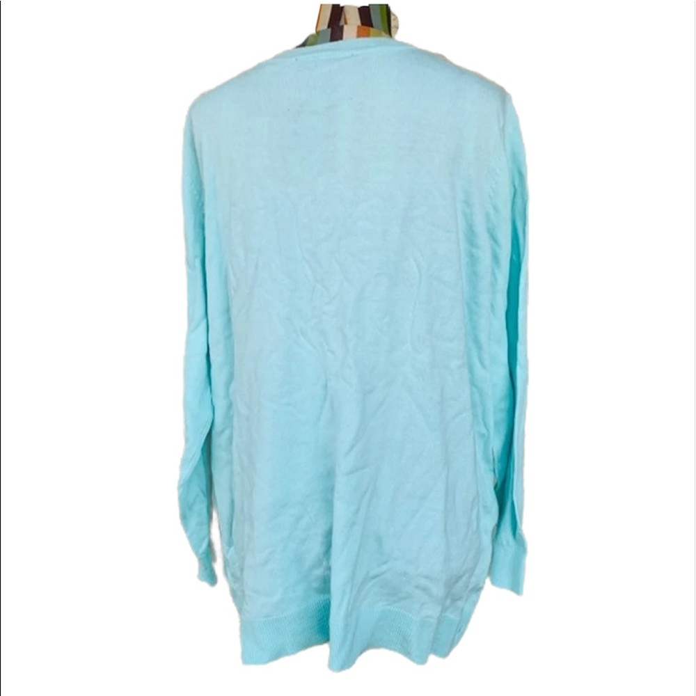 Lane Bryant Sequin Star Graphic Sweater 0391 - Picture 6 of 7